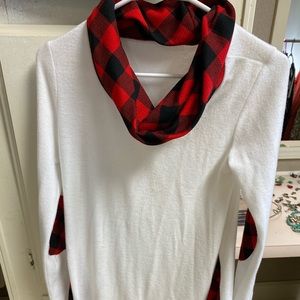 Buffalo plaid tunic